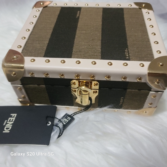 FENDI Studded Trimmed Jewelry Box - Picture 6 of 7